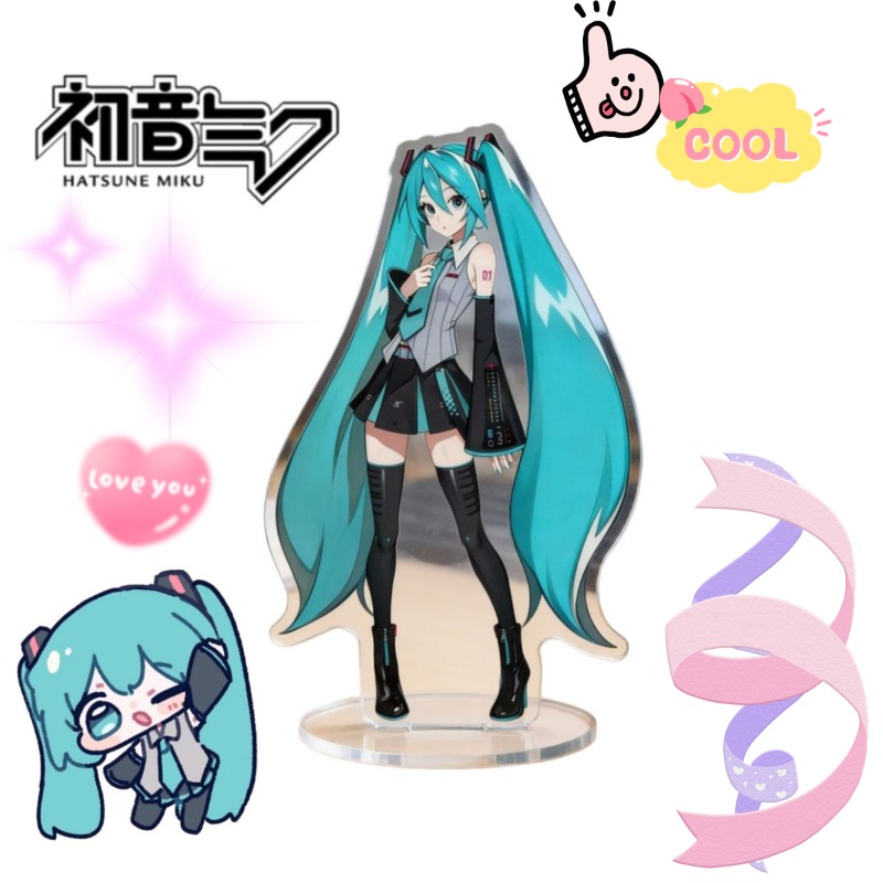 Anime Cosplay Cute - Hatsune Miku 10cm Acrylic Stand Cute