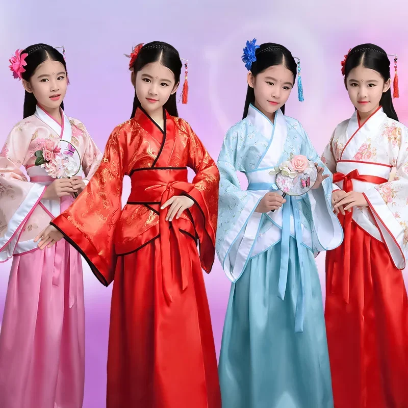 Anime Cosplay Dance - 2026Kids Set Ancient Chinese Costume Dance