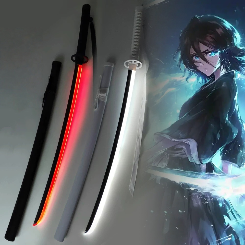 Anime Cosplay Katana - 40inch Glow Bleach Katana Led Light
