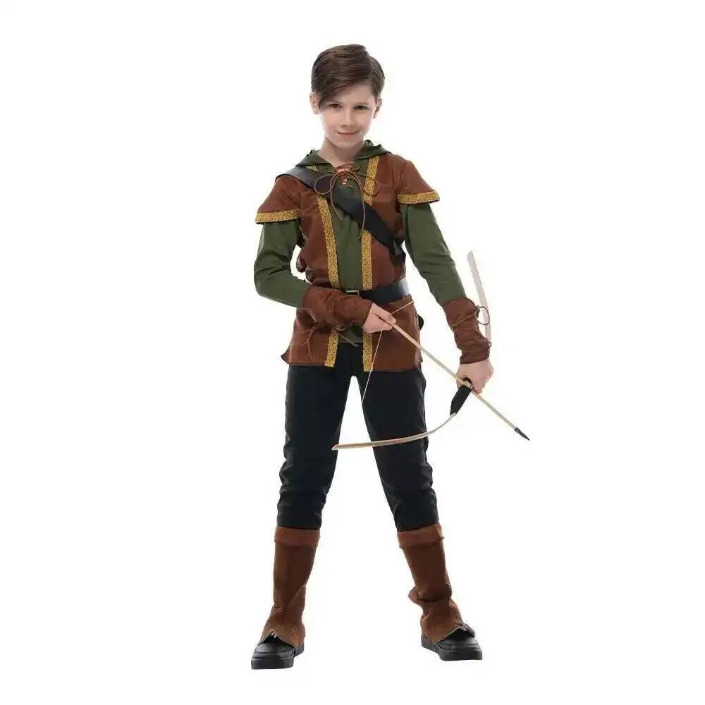 Anime Cosplay Boy - Boys Snailify Kids Archer Costume Hunter