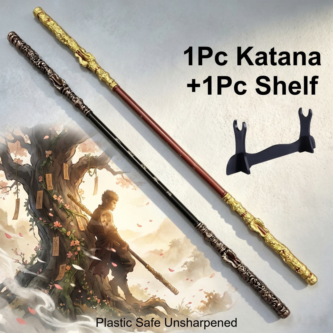 Anime Cosplay Katana - 70inch Black Myth Wukong Sun Wukong