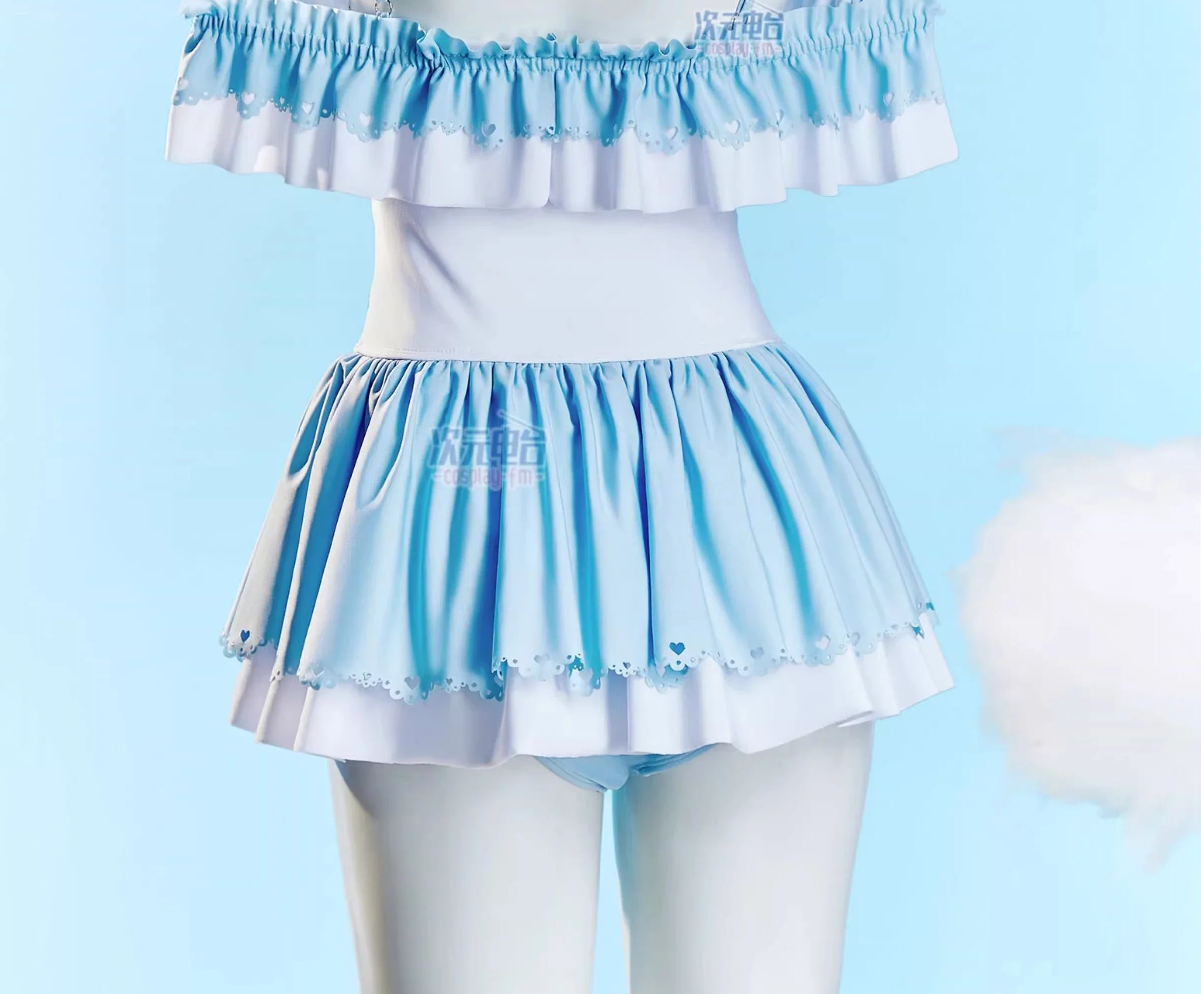 Anime Cosplay One Piece - Cinnamoroll cosplay costume Cute Girl Modest