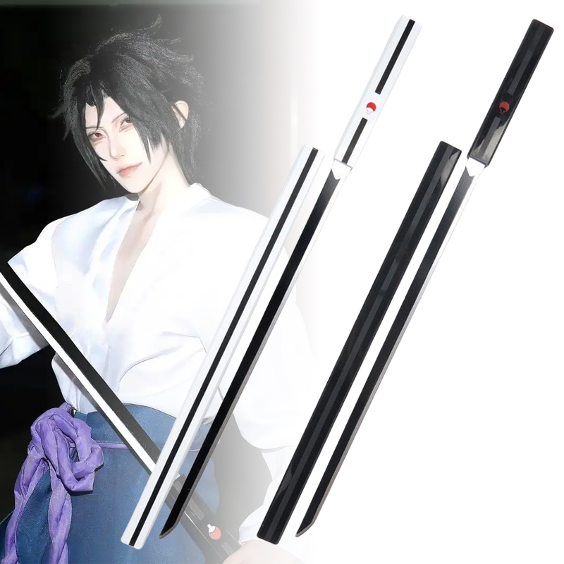 Anime Cosplay Katana - 40inch Uchiha Sasuke Katana Wood Kusanagi