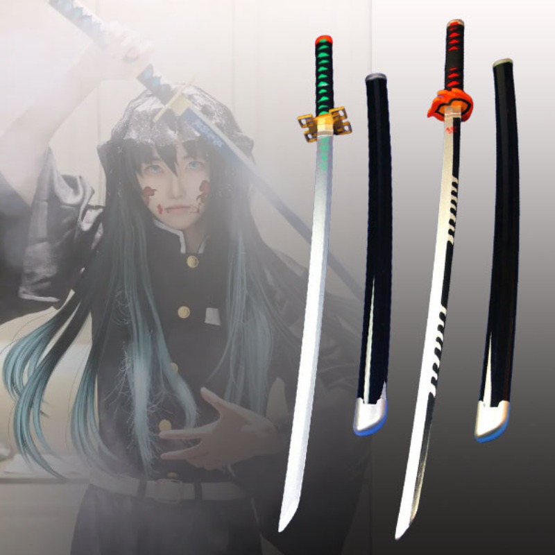 Anime Cosplay Katana - 41in/104cm Demon Slayer Katana Anime Ninja