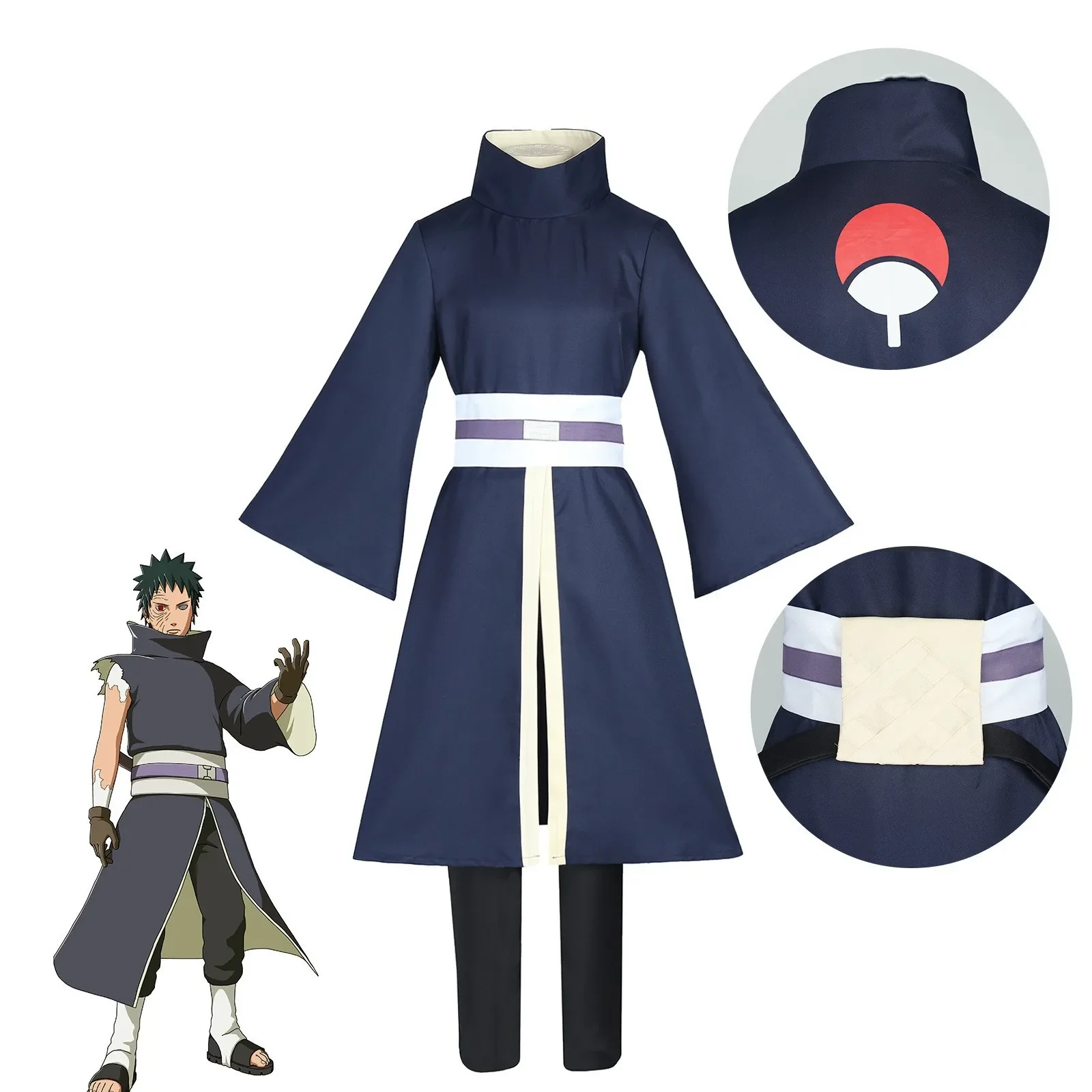 Anime Cosplay Obito - Halloween uniform Anime Uchiha Obito Cosplay