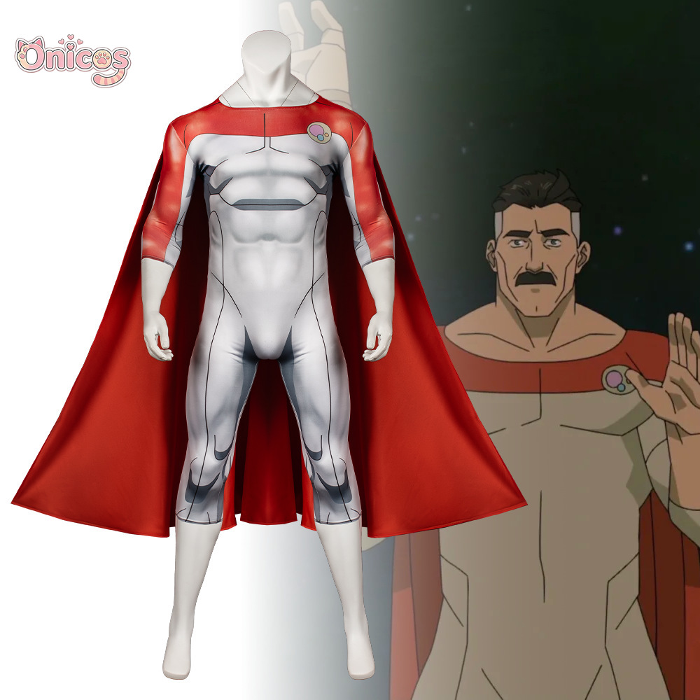 Anime Cosplay One Piece - Invincible Nolan Grayson Omni-Man Cosplay Costume