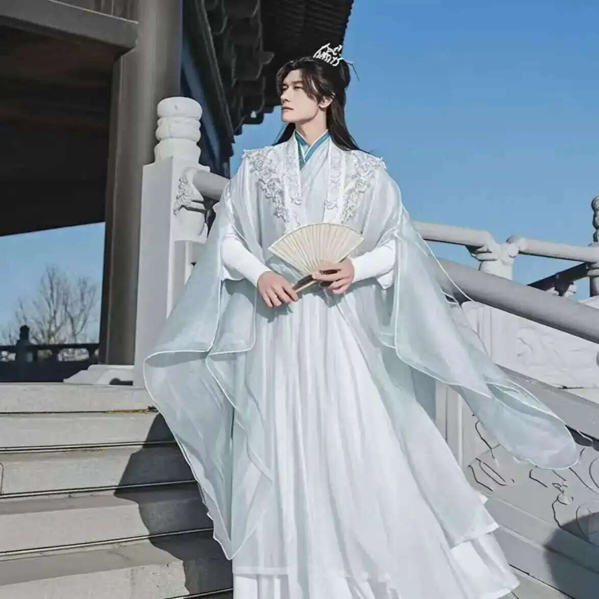 Anime Cosplay Dress For Women - Large Size 3XL Hanfu Men Chinese