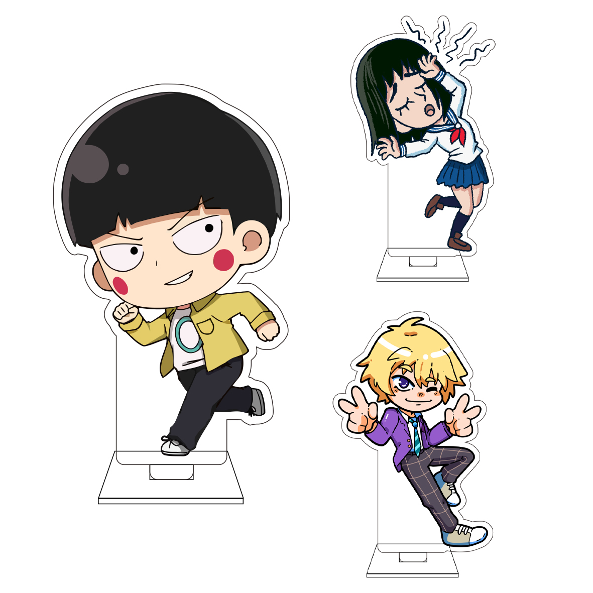 10CM Anime Mobu Saiko Hyaku Co - огляд і ціна Anime Cosplay Cute