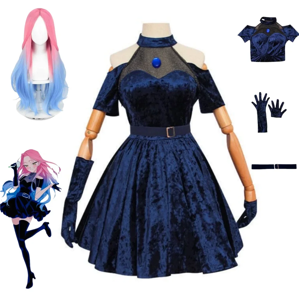 2026  Mizi Cosplay Costume Ani - огляд і ціна Anime Cosplay Blue Hair
