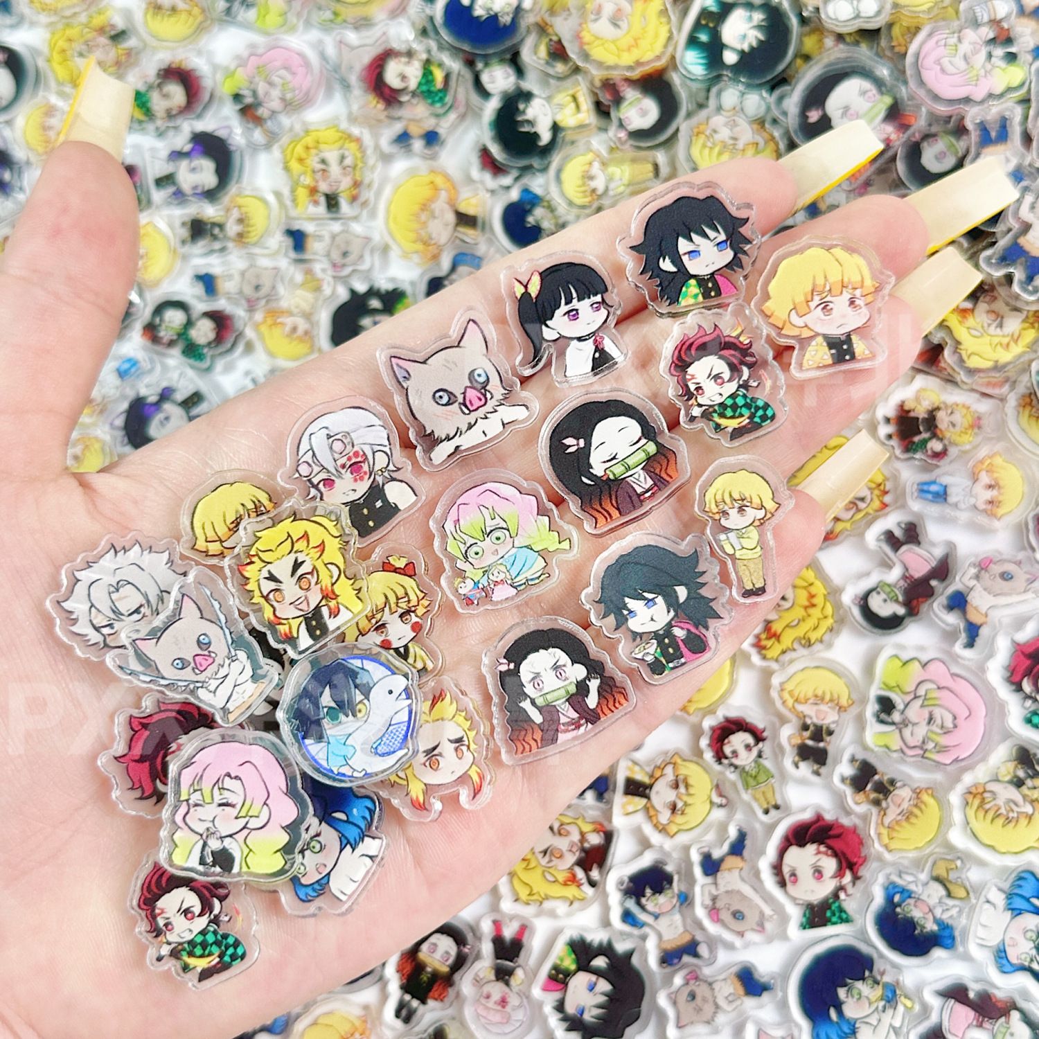 50/100Pcs 1/2cm Mini Demon Sla - огляд і ціна Anime Cosplay Diy