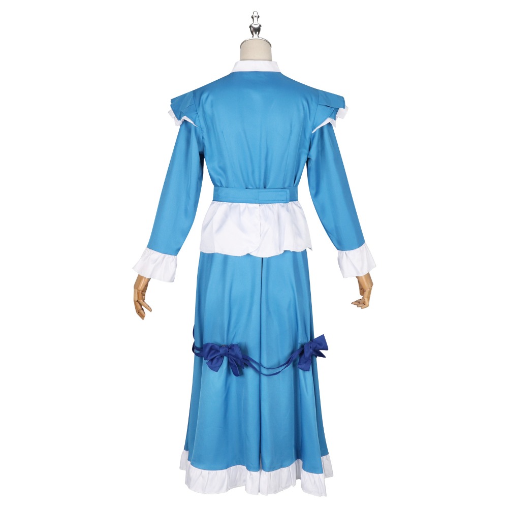 Poppy Red Hair Cosplay Costume - огляд і ціна Anime Cosplay Blue Hair