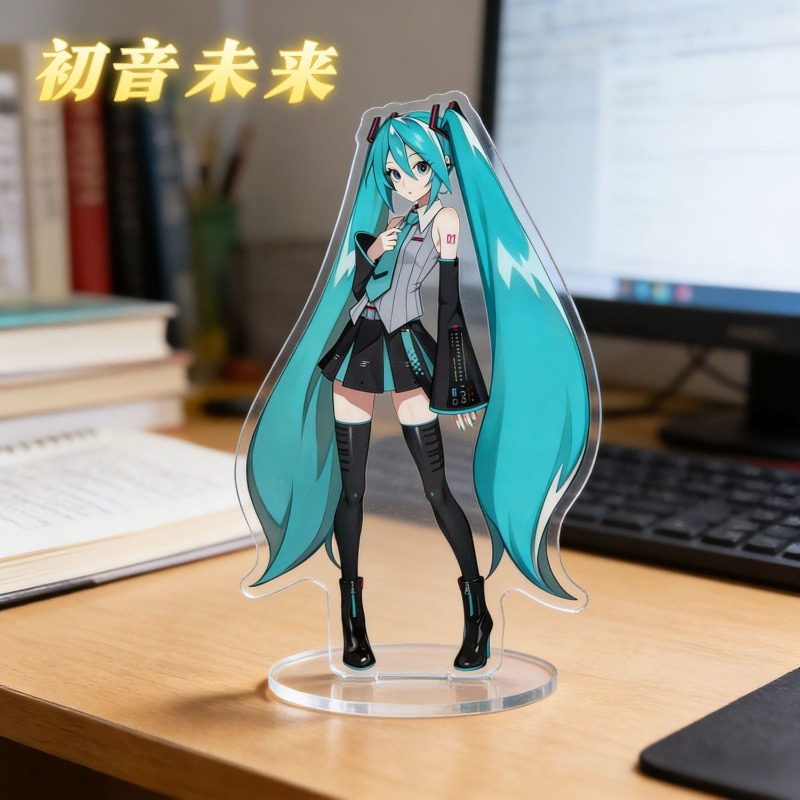 Hatsune Miku 10cm Acrylic Stan - огляд і ціна Anime Cosplay Cute