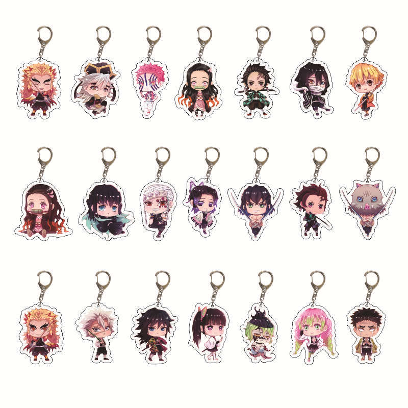 Demon Slayer Anime Acrylic Key - огляд і ціна Anime Cosplay Nezuko