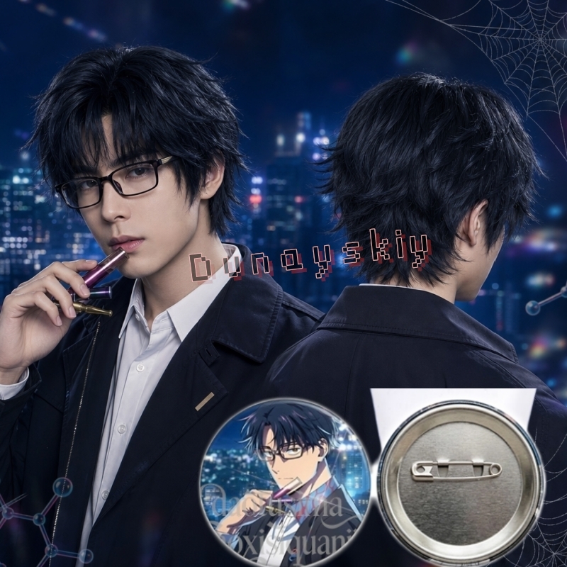 Anime MARRIAGETOXIN Cosplay Wi - огляд і ціна Anime Cosplay Blue Hair