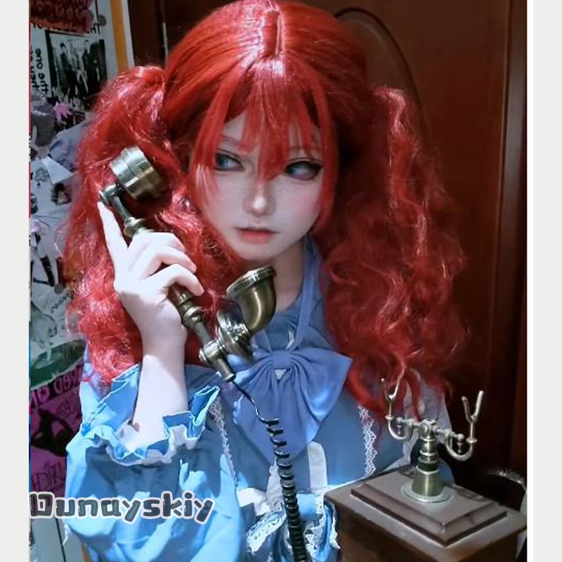 Hemera*/Poppy Game Cosplay Cos - огляд і ціна Anime Cosplay Blue Hair