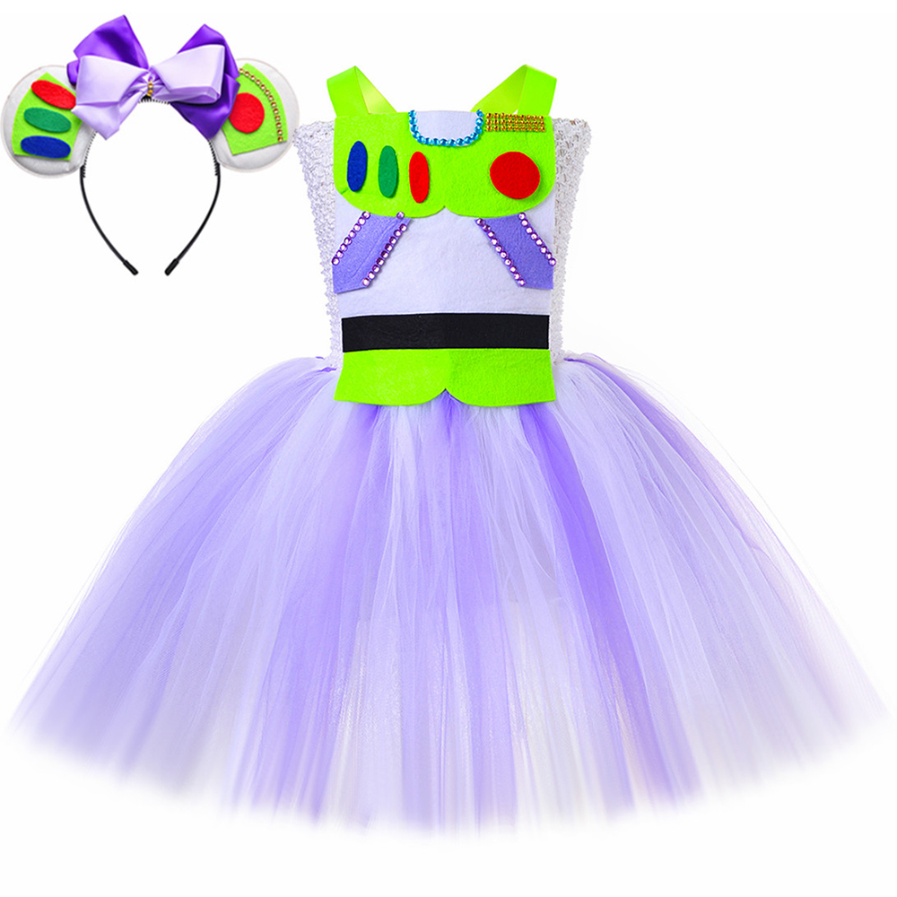 Girls Buzz Lightyear Costume T - огляд і ціна Anime Cosplay Toddler
