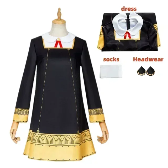 2025 Halloween Anya Forger Cos - огляд і ціна Anime Cosplay Toddler