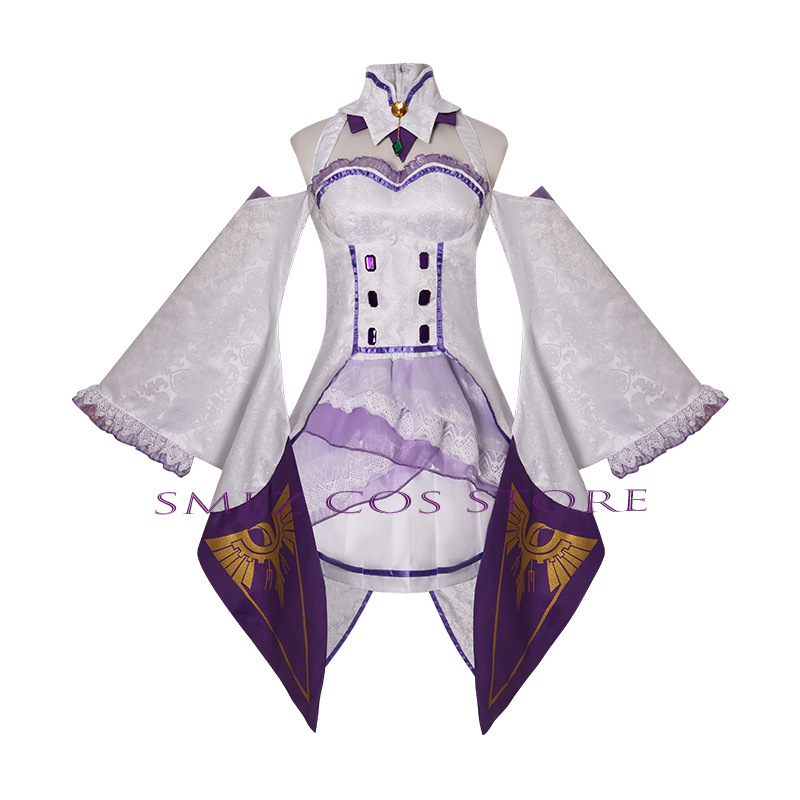 Emilia Cosplay Anime Re Zero K - огляд і ціна Anime Cosplay Dresses