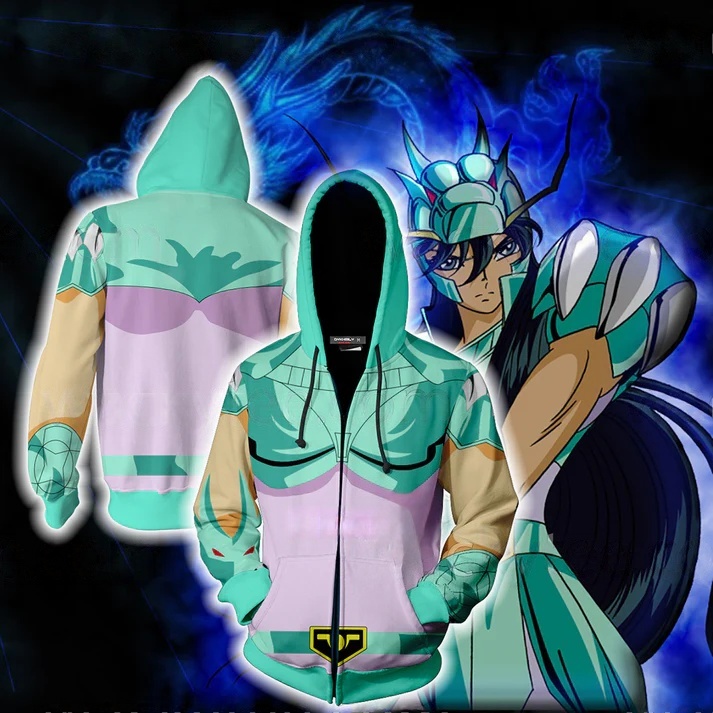 Anime Saint Seiya 3D Print Hoo - огляд і ціна Cosplay Anime Basic