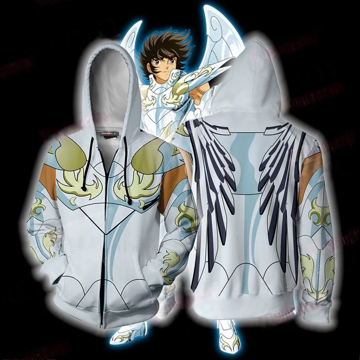 Anime Saint Seiya 3D Print Hoo - огляд і ціна Cosplay Anime Basic