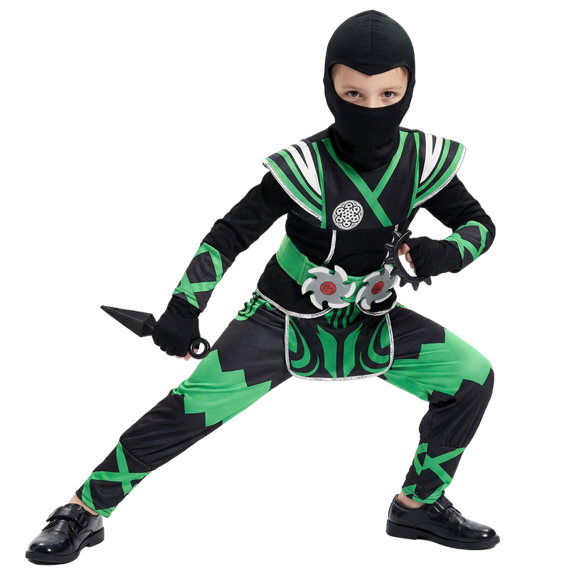 Japanese Ninja Costume Set for - огляд і ціна Anime Cosplay Boy