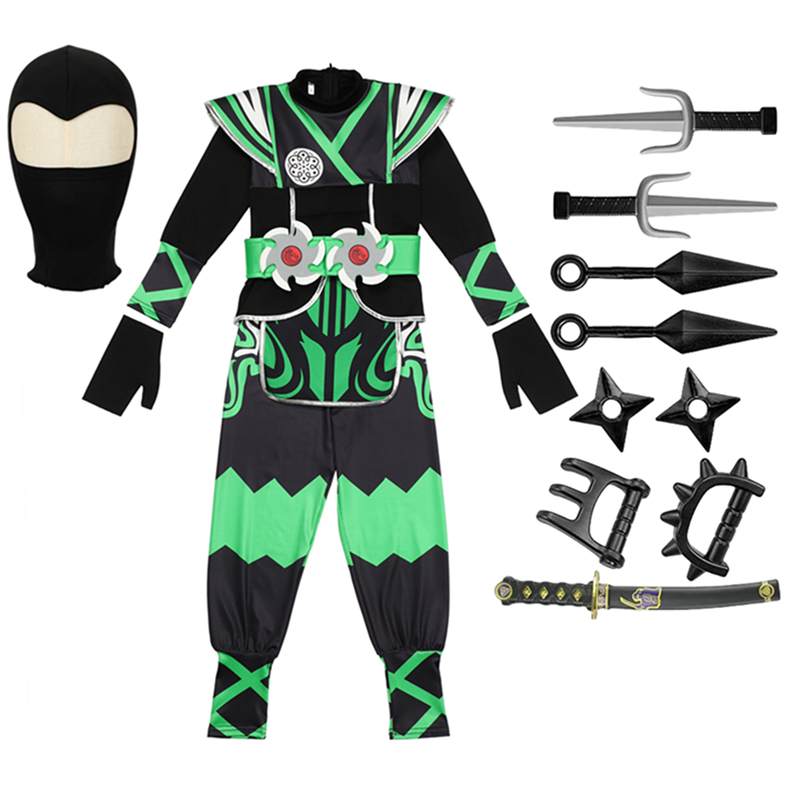 Japanese Ninja Costume Set for - огляд і ціна Anime Cosplay Boy