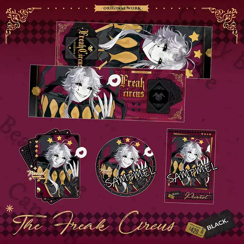 Anime ‌The Freak Circus Pierro - огляд і ціна Anime Cosplay Images