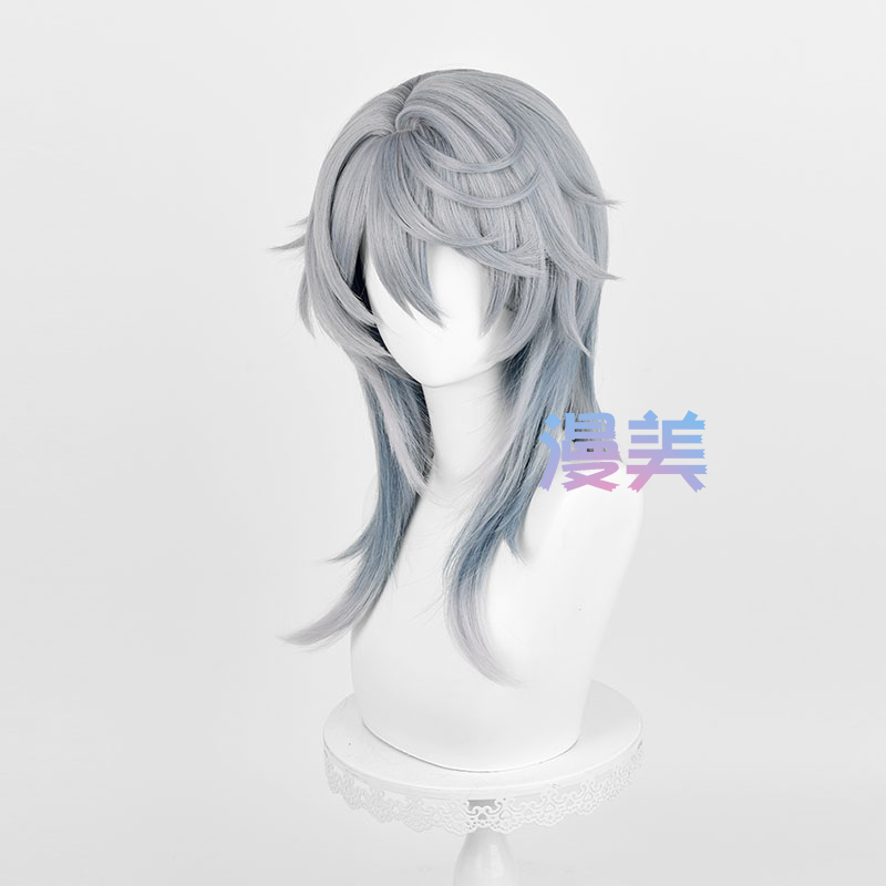 HSR Sunday Cosplay Wig 52cm Gr - огляд і ціна Anime Cosplay Blue Hair