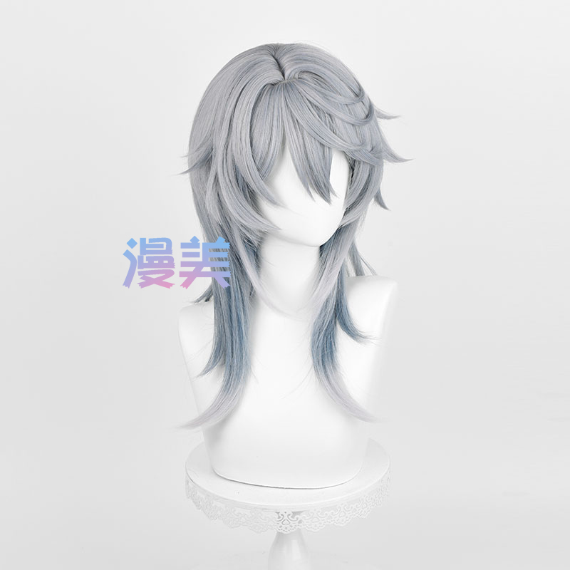 HSR Sunday Cosplay Wig 52cm Gr - огляд і ціна Anime Cosplay Blue Hair