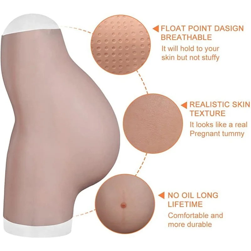 No Mudline Pregnant Belly Fals - огляд і ціна Anime Cosplay Pregnant