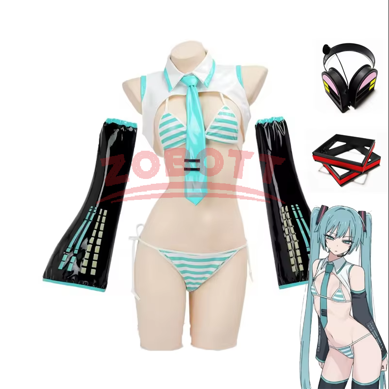 Anime Game Miku Cosplay Miku F - огляд і ціна Anime Cosplay Bikini