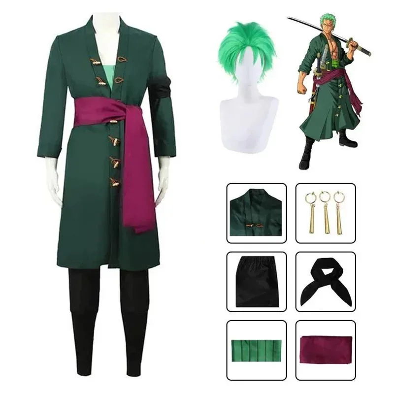 Anime Roronoa Cosplay Costume  - огляд і ціна Anime Cosplay One Piece