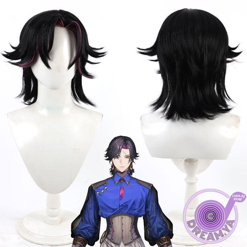Vezalius Bandage Cosplay Wig v - огляд і ціна Cosplay Anime Black Hair