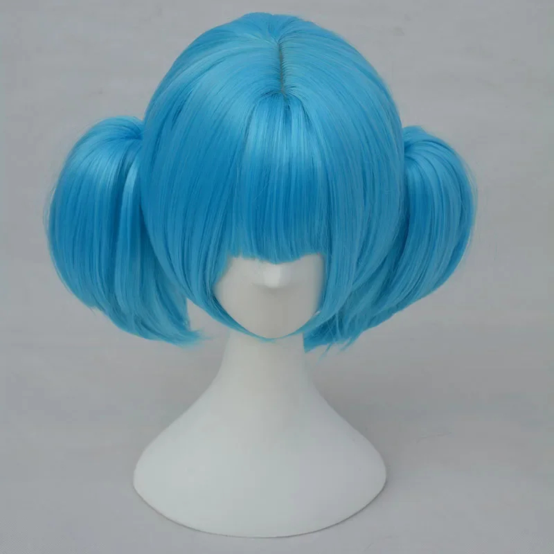 2026 Sally Face Sallyface Cosp - огляд і ціна Anime Cosplay Blue Hair