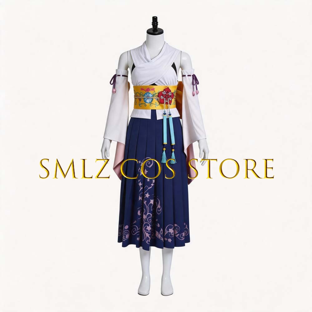 Smlz FFX Yuna Cosplay Anime FF - огляд і ціна Anime Cosplay Dresses