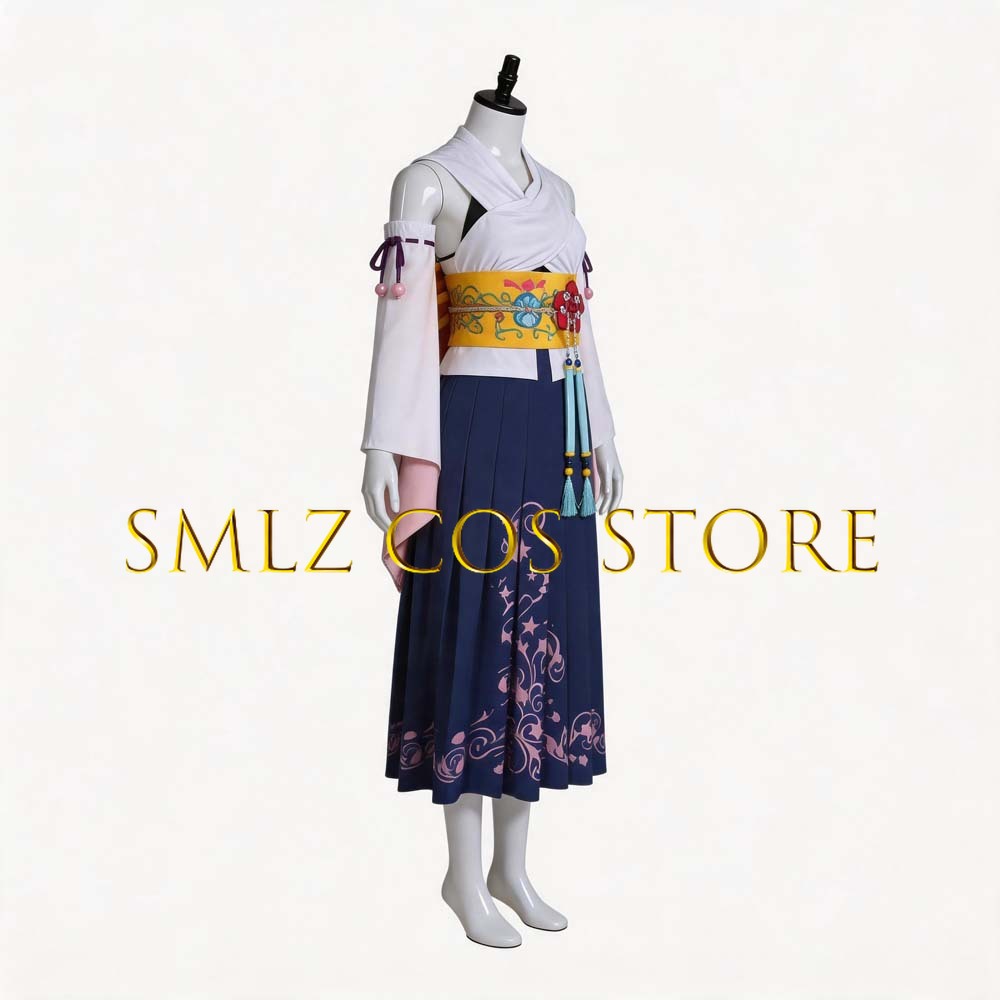 Smlz FFX Yuna Cosplay Anime FF - огляд і ціна Anime Cosplay Dresses