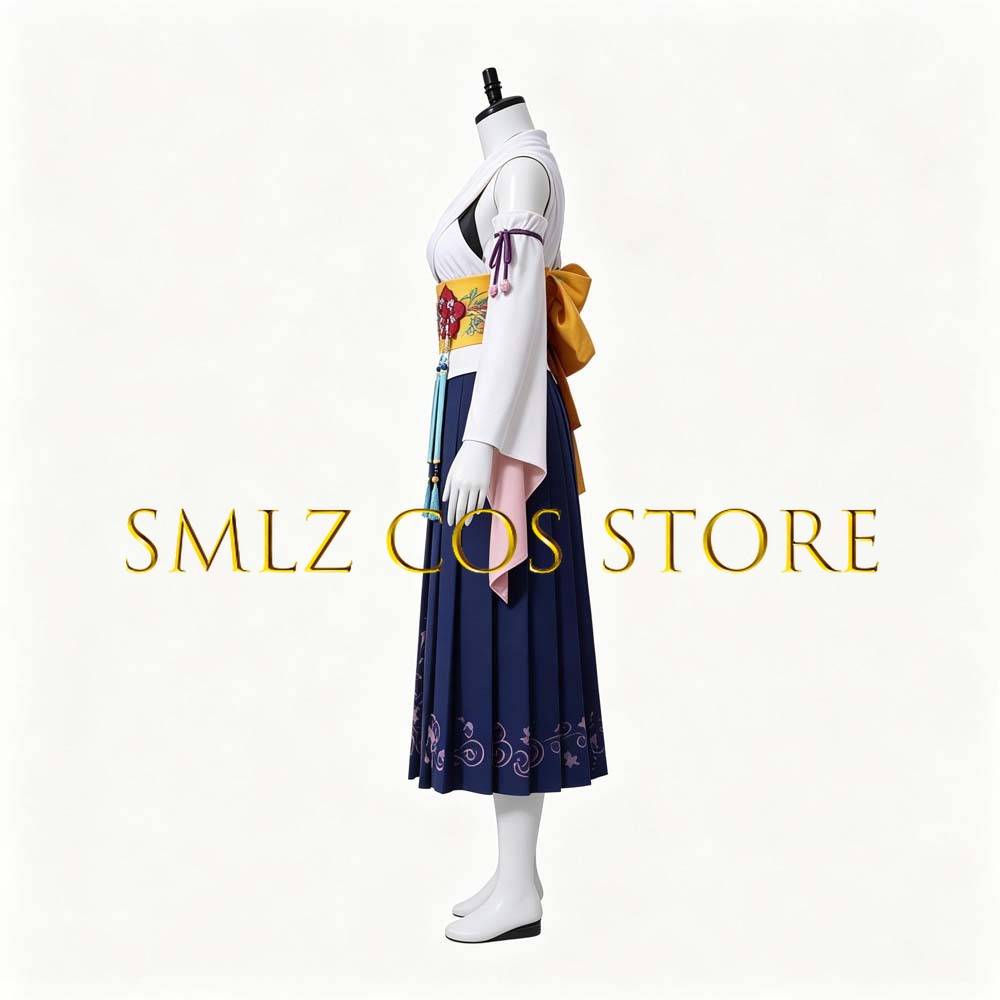 Smlz FFX Yuna Cosplay Anime FF - огляд і ціна Anime Cosplay Dresses