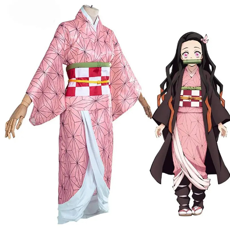 New Halloween Cosplay Anime De - огляд і ціна Anime Cosplay Nezuko
