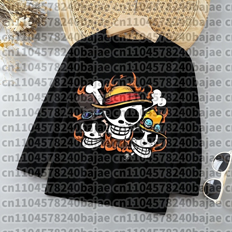 Ones Piece Spring Streetwear T - огляд і ціна Anime Cosplay Toddler