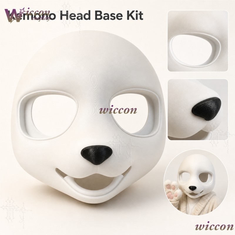 Kemono Head Base Kit Fursuit D - огляд і ціна Anime Cosplay Diy