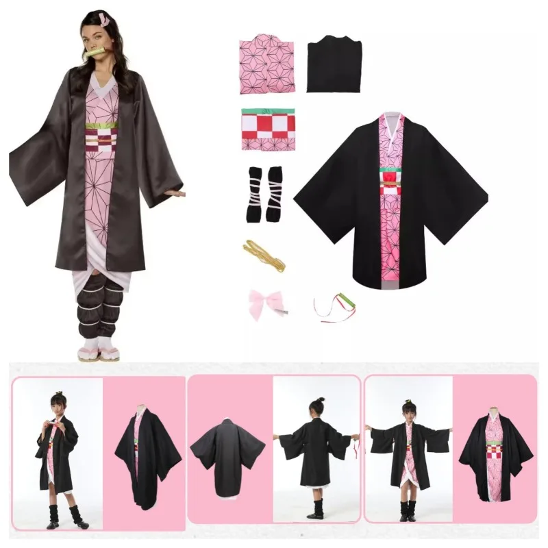 Halloween Anime Kamado Nezuko  - огляд і ціна Anime Cosplay Nezuko