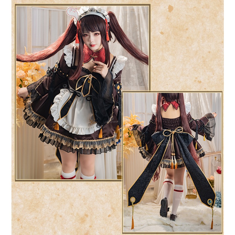Game Genshin Impact Hu Tao Mai - огляд і ціна Anime Cosplay Maid