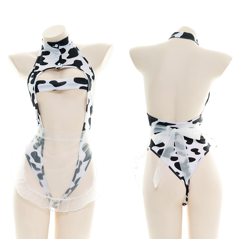 Anime Cute Women Sexy Cow Ling - огляд і ціна Anime Cosplay Bikini