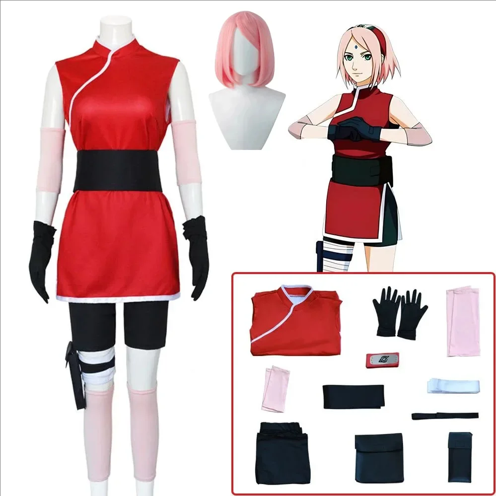Haruno Sakura Cosplay Anime Co - огляд і ціна Anime Cosplay Easy