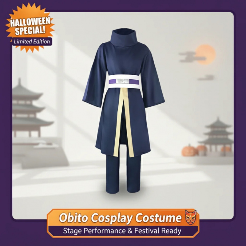 ▶❤Halloween Obito Cosplay Cost - огляд і ціна Anime Cosplay Obito