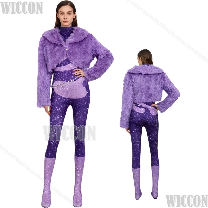 Purple Dancing Suit Furry Zoon - огляд і ціна Anime Cosplay Dance
