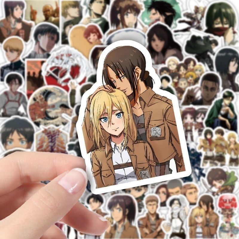 60Pcs Attack on Titan Anime St - огляд і ціна Anime Cosplay Diy