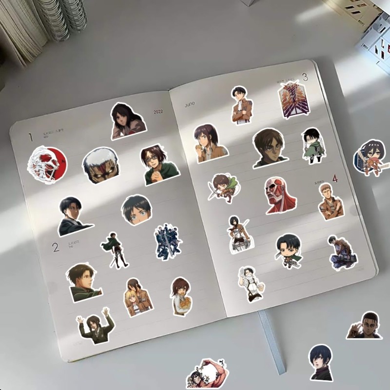 60Pcs Attack on Titan Anime St - огляд і ціна Anime Cosplay Diy