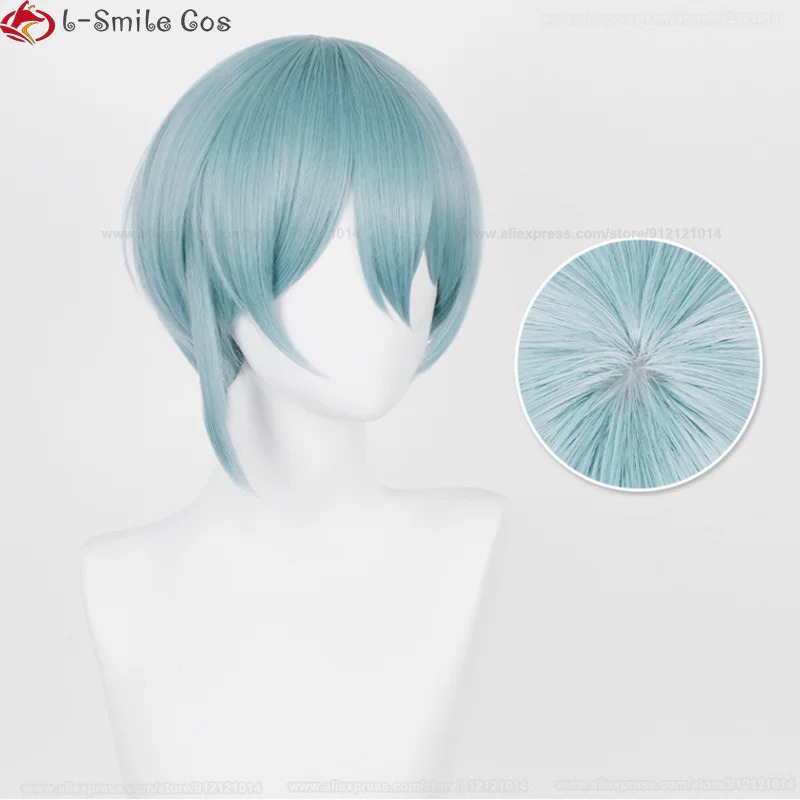Anime Hiori Yo Cosplay 28cm Li - огляд і ціна Anime Cosplay Blue Hair