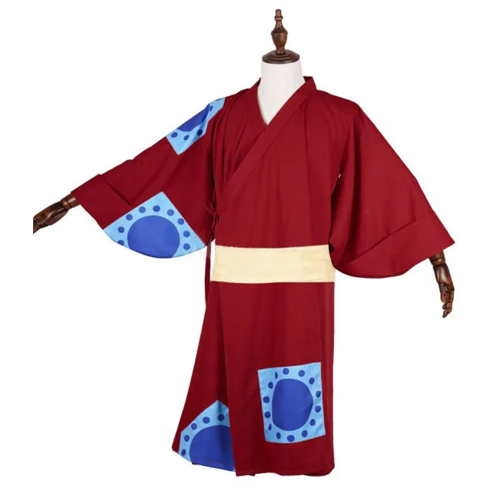 Red Kimono Anime One Monkey Lu - огляд і ціна Anime Cosplay One Piece